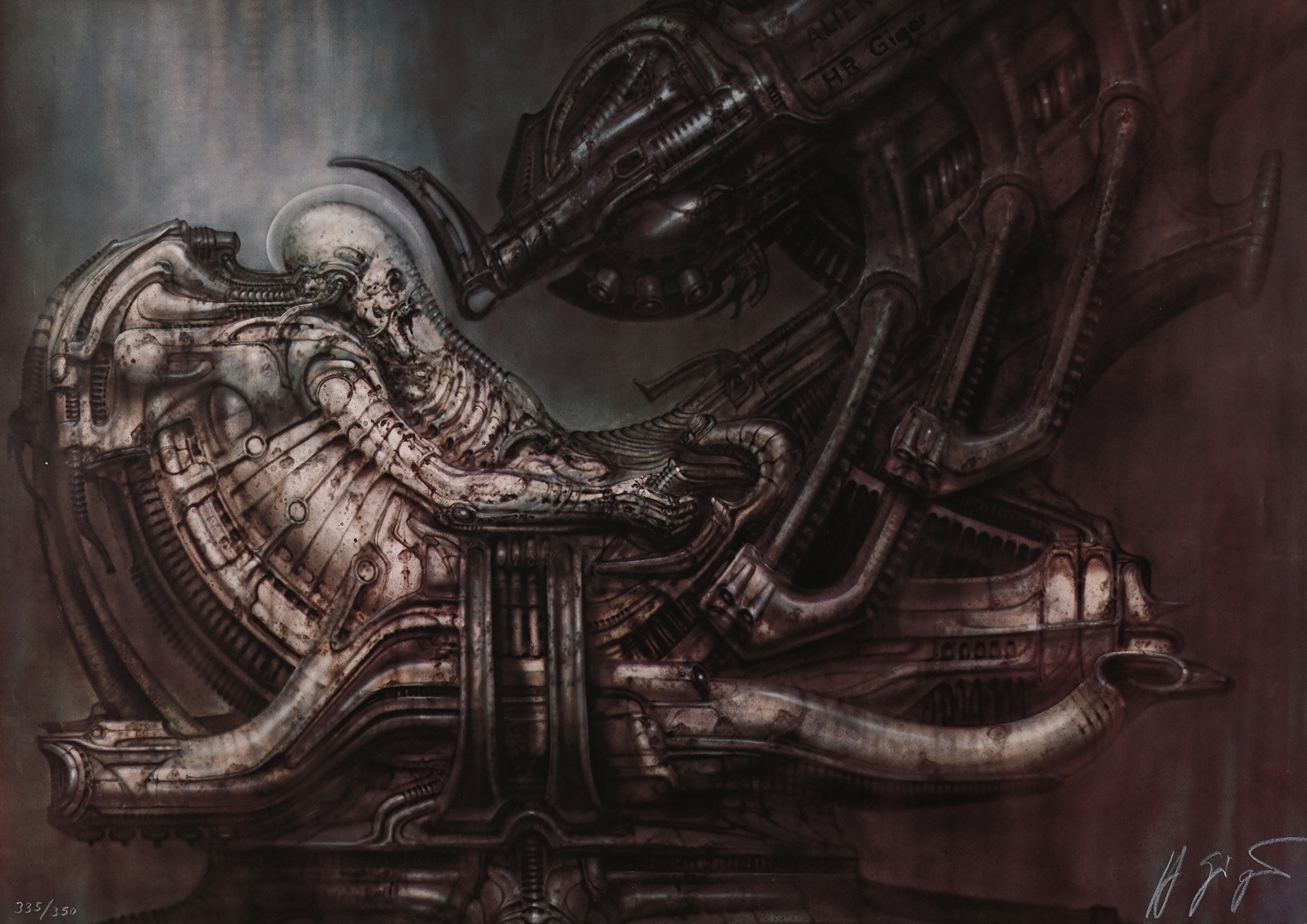H. R. Giger | Portfolio. Alien (1978) | MutualArt