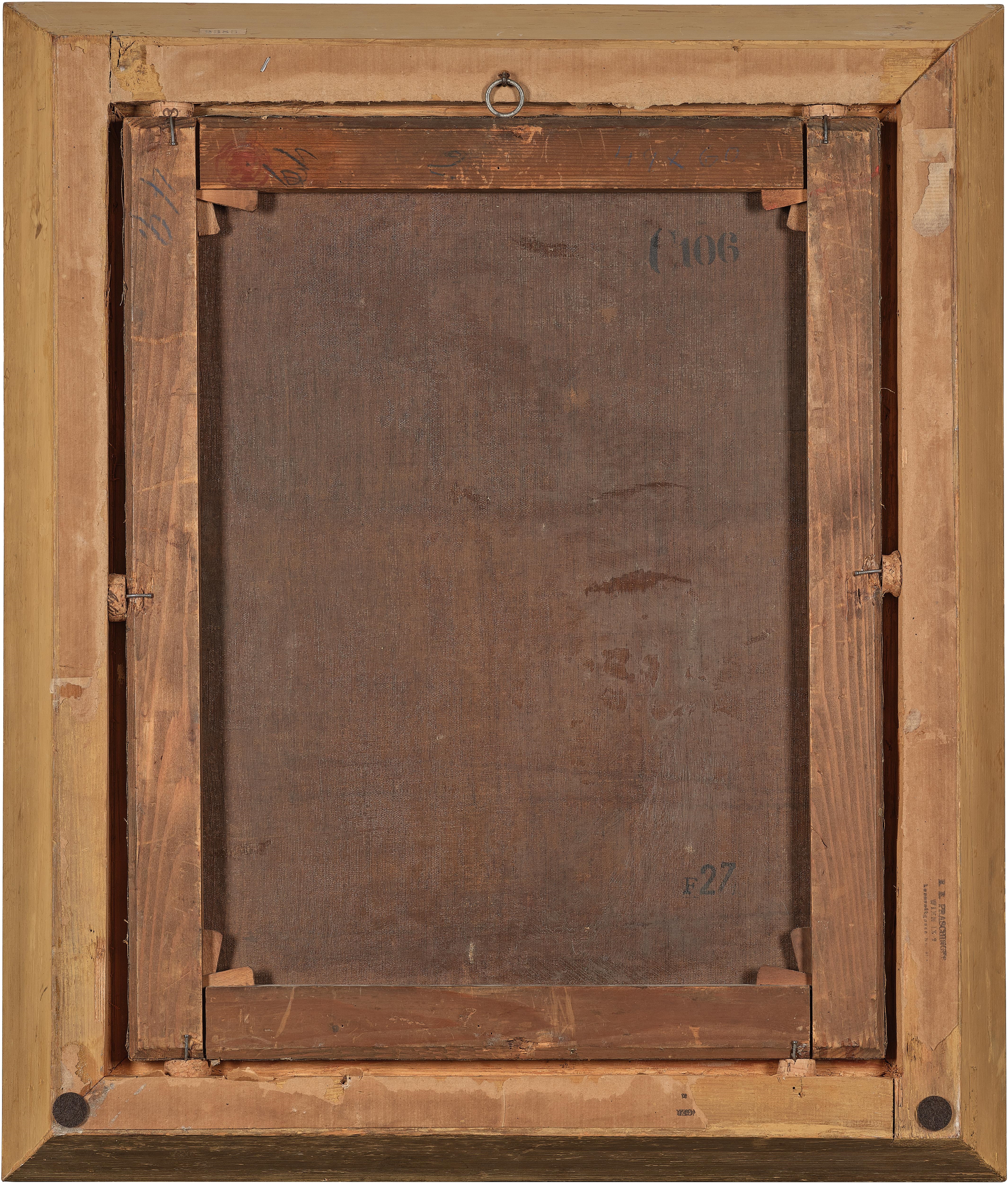 Artwork by Max Emanuel Ainmiller, A Church Interior, Made of oil on canvas