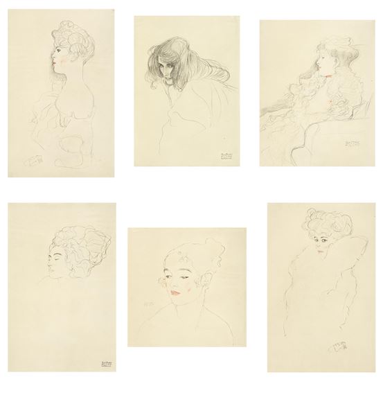 Gustav Klimt | Fünfundzwanzig Handzeichnungen (1919) | MutualArt