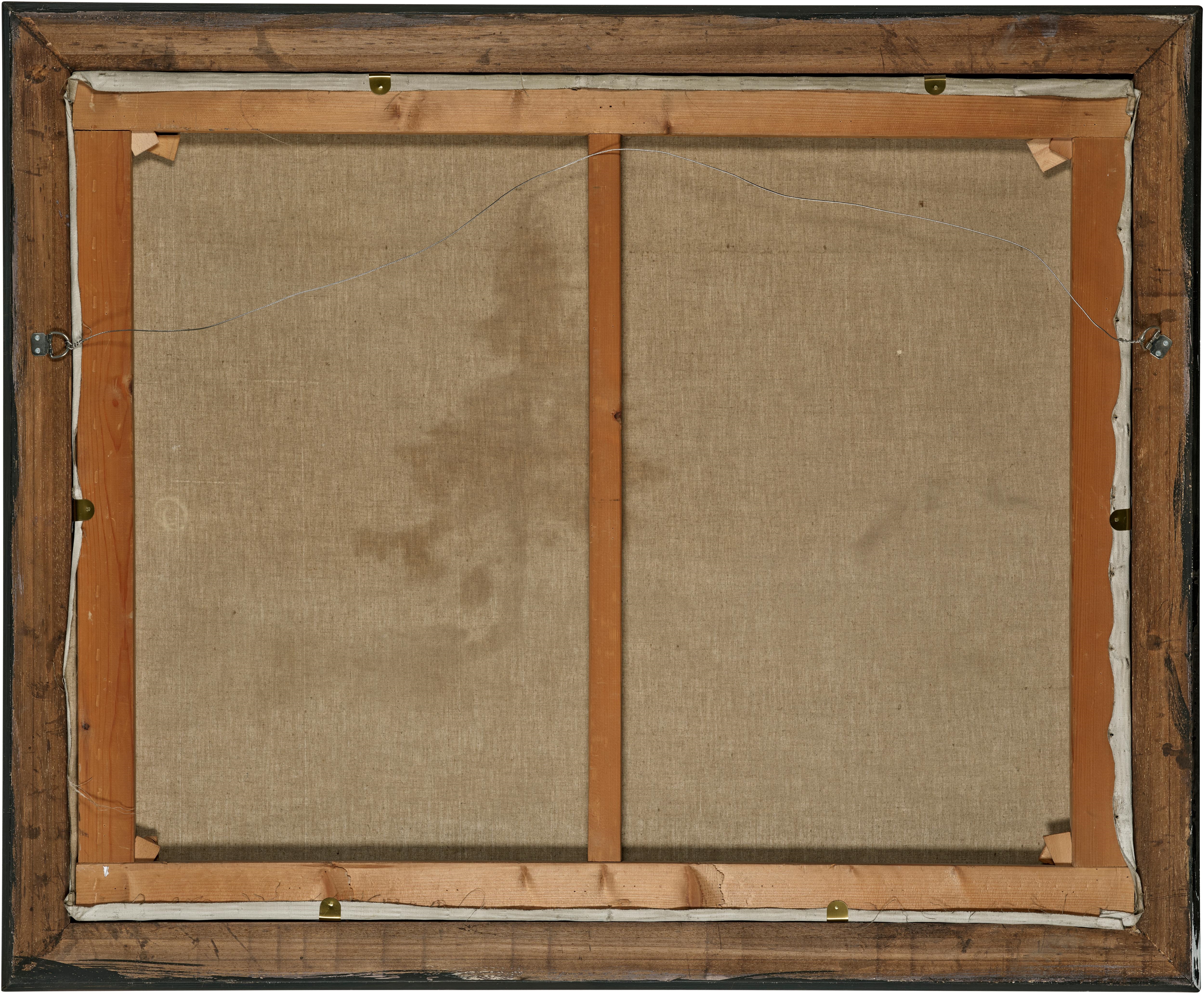 Artwork by Anton Filkuka, A Winter Landscape, Made of oil on canvas