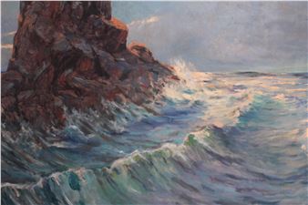 Meeresbrandung - Otto Nowak