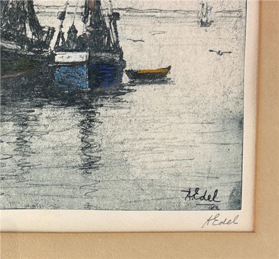Albert Edel | Fishing Boats | MutualArt