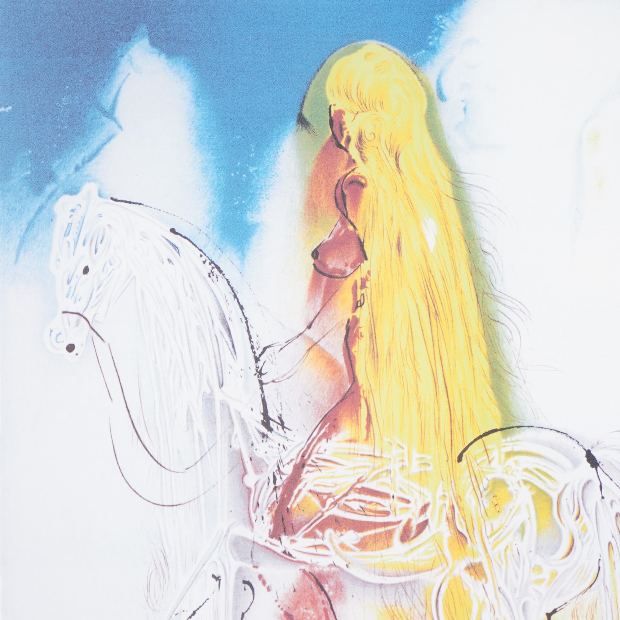 Salvador Dalí | Lady Godiva from Dalinean Horses Suite (Circa 1985 ...