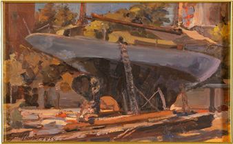 "Yacht in cantiers" - Mauret Grimaldi