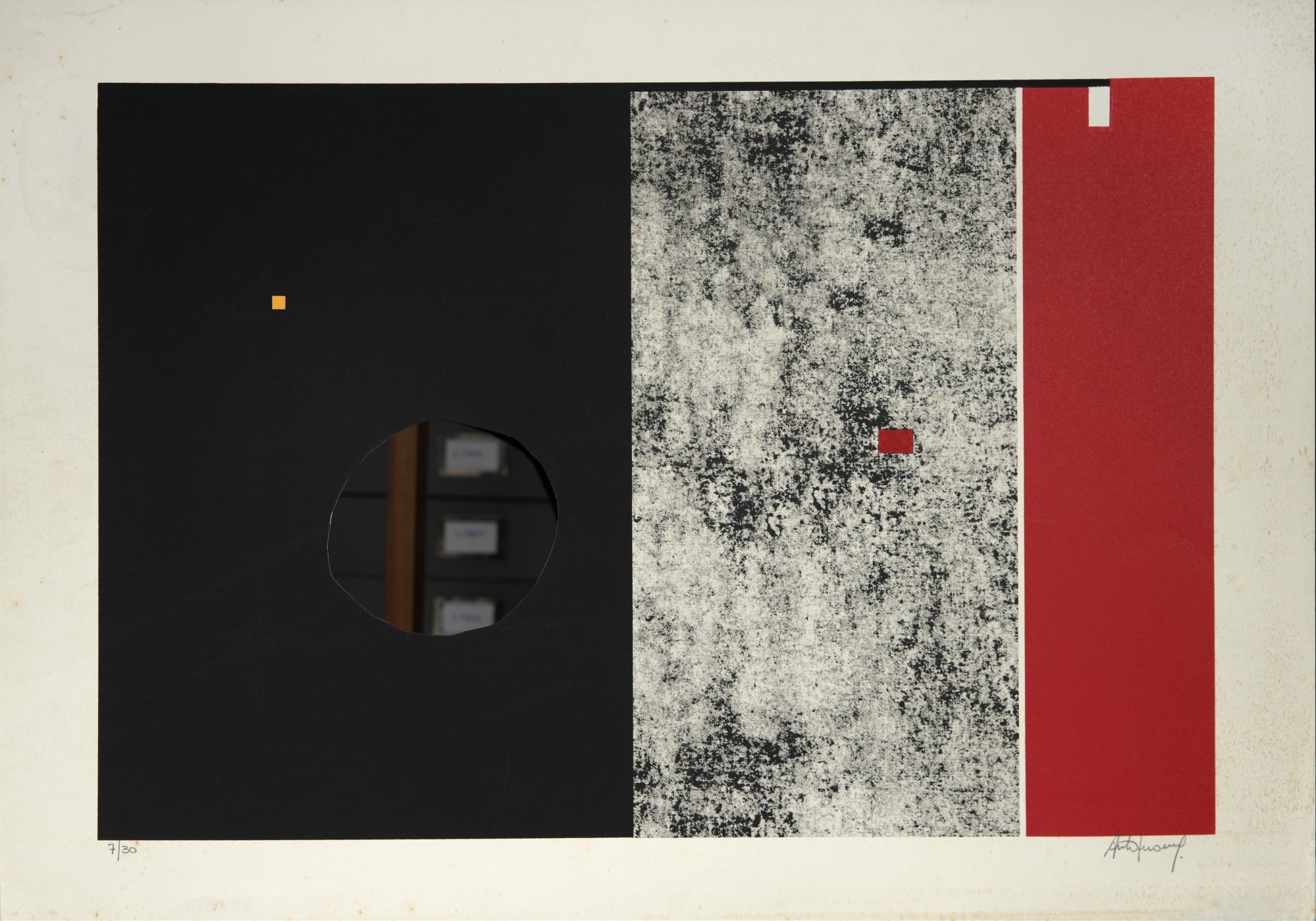 Artwork by Antonio Manoel, Sem Título, Made of silkscreen