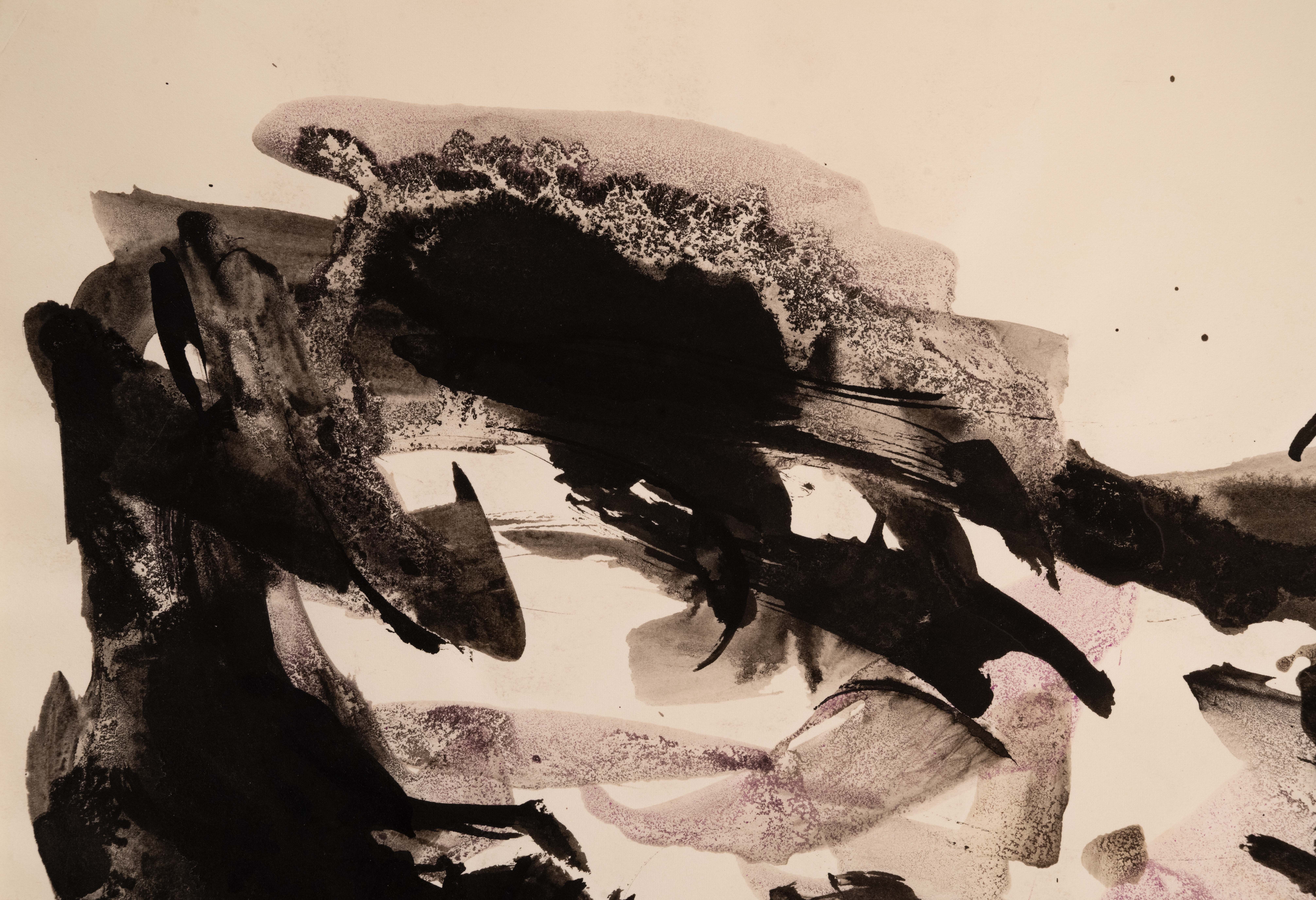 Artwork by Reuben Nakian, Reuben Nakian ( American 1897-1986) Hecuba Series Ink & Wash On Paper 1962, Made of India Ink & Wash on Paper