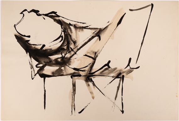 Reuben Nakian ( American 1897-1986) Ink & Wash On Paper Circa 1960's by Reuben Nakian, circa 1960s