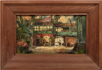 Patio at Antoine's, New Orleans - Colette Pope Heldner