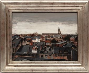 French Quarter Rooftops - Alan Flattmann