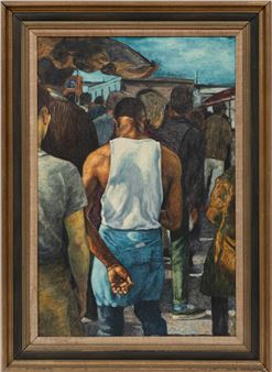 At the Parade - Alan Flattmann