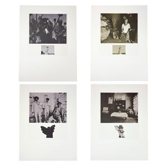 Mthethwa, &quot;The View I-IV,&quot; 1997, Photolithograph - Zwelethu Mthethwa