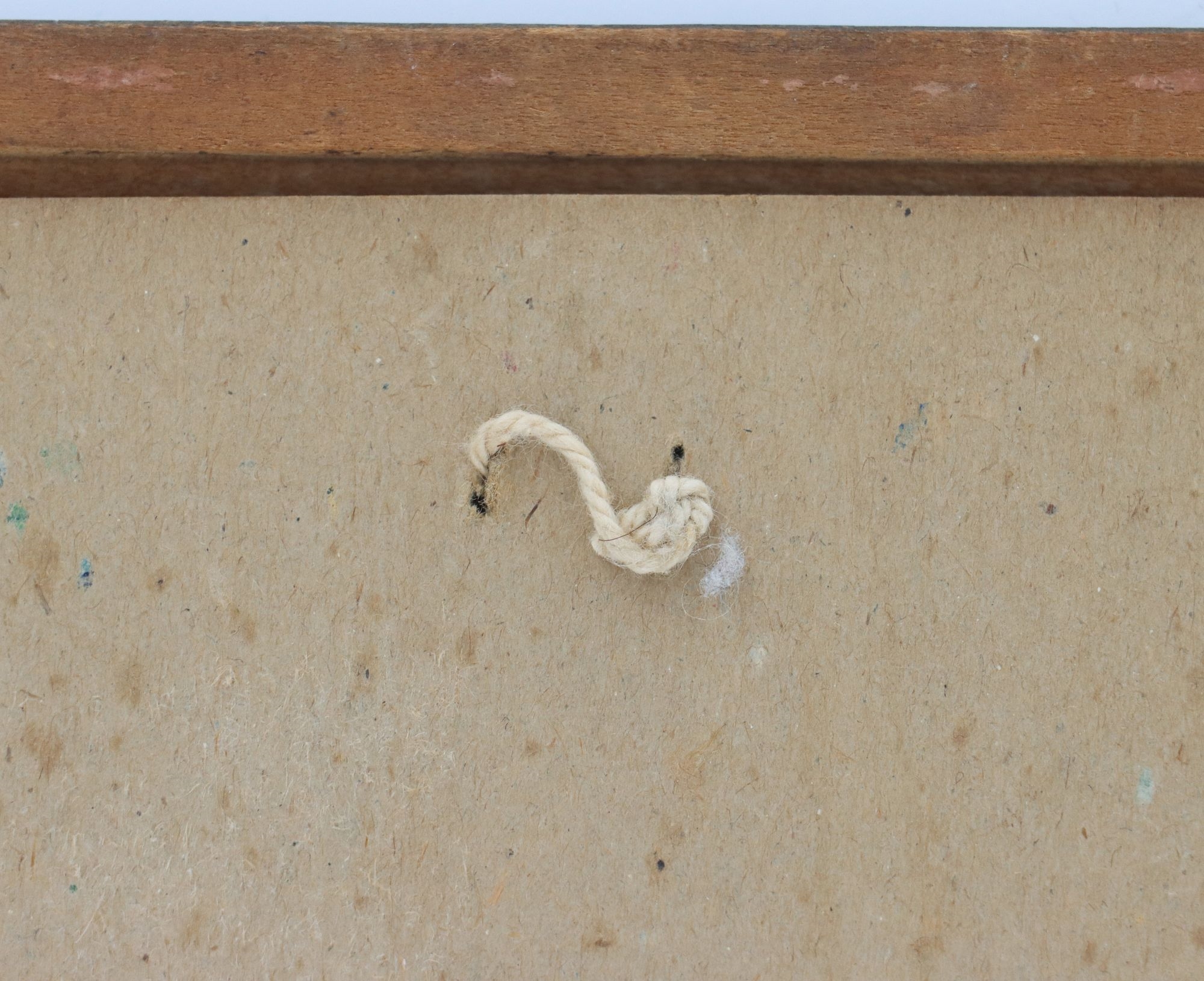 Artwork by Georgia Bull, Georgia Zane Bull Signed Portrait of a Race House, Made of oil