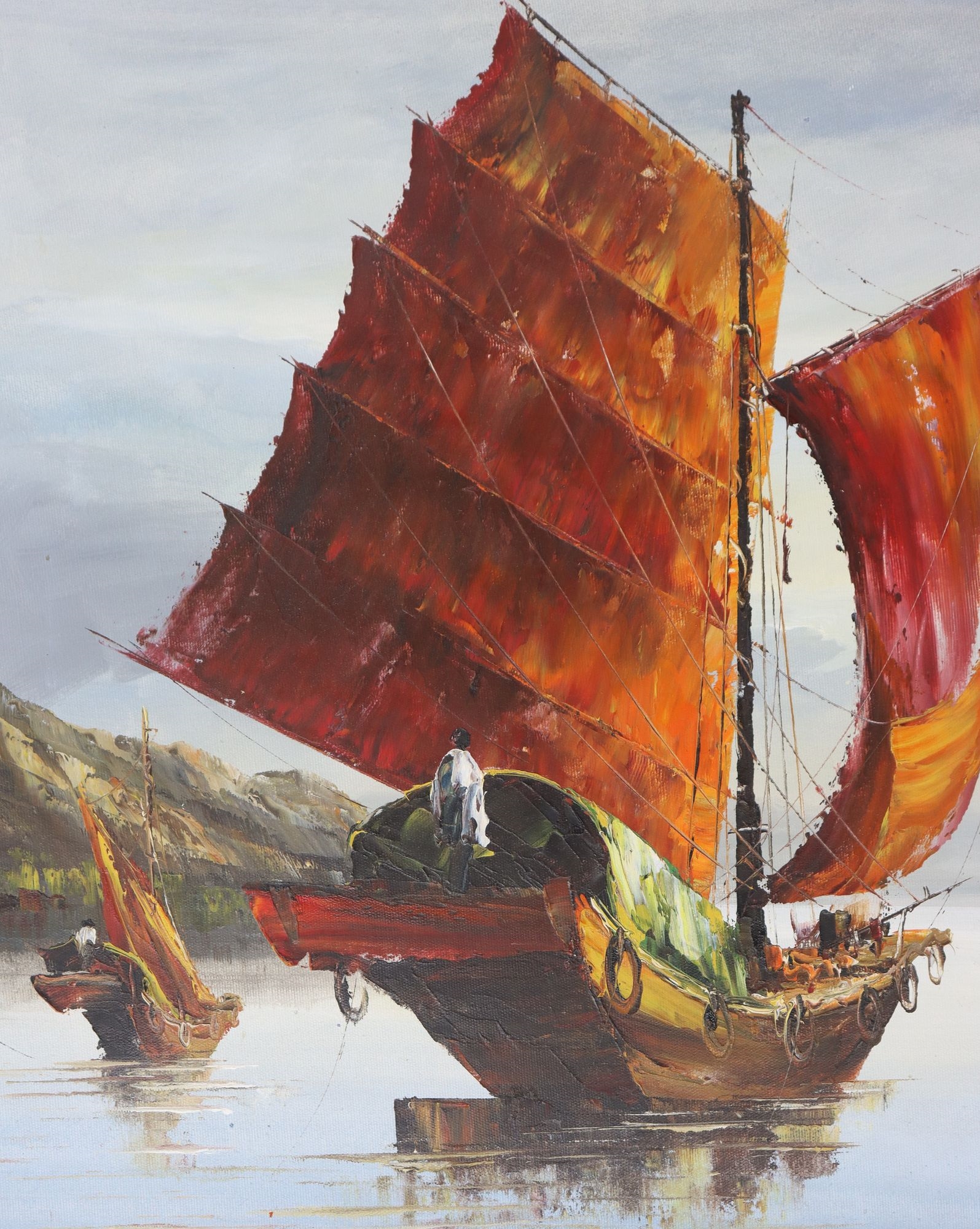 Tang Jeng Ping | Tang Jeng Ping 20th/21st Century Chinese, Oil on ...