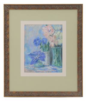 Pastel on Paper Still Life - Arthur B. Wilder