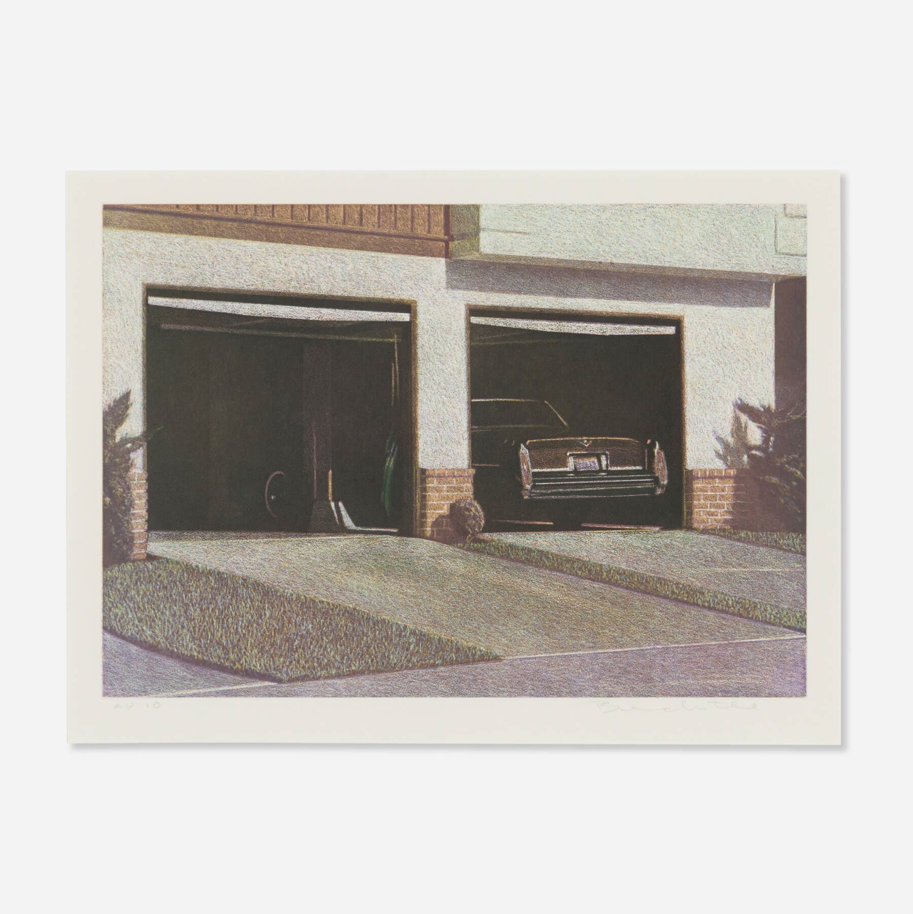 Robert Bechtle | Sunset Cadillac (1987) | MutualArt