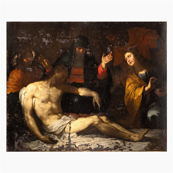 Compianto by Luca Saltarello, terzo-quarto decennio