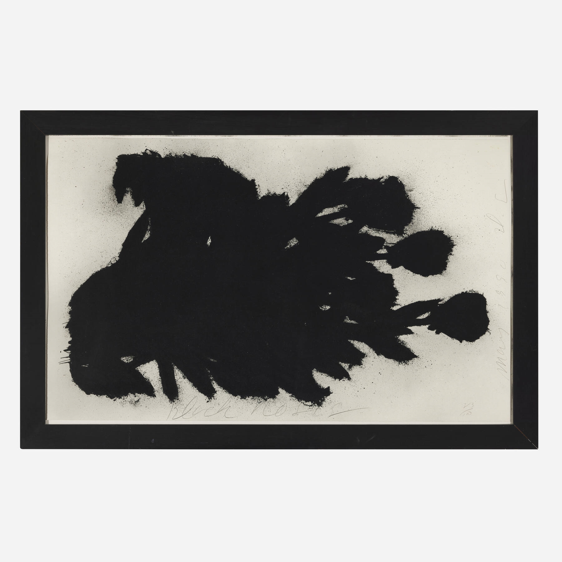 Donald Sultan | Black Roses (1990) | MutualArt