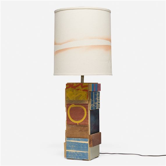 Horizontal Striation Scrap Lamp - Jason Meadows