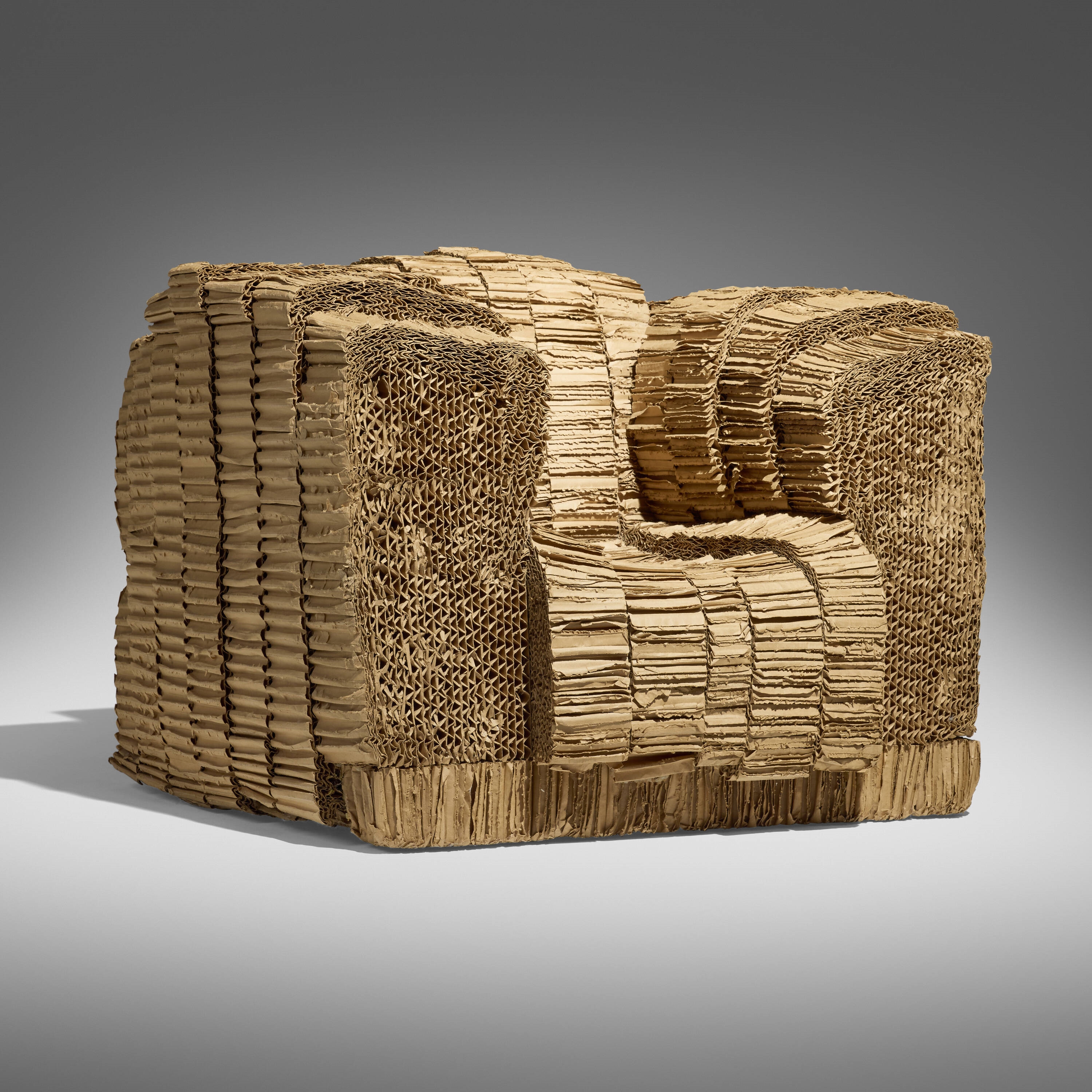 Frank Gehry | Grandpa Beaver lounge chair from the Experimental Edges ...