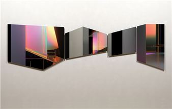 Barry Anderson: Polychrome Rift - Walter Maciel Gallery