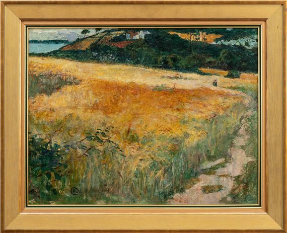 Les blés (Zboże, Los Trigales), 1907 by Maria-Mela Muter