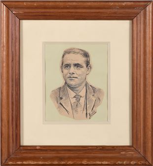 Retrato de José Alfaro Blanco - Aurelio Bibiano de Arteta y Errasti