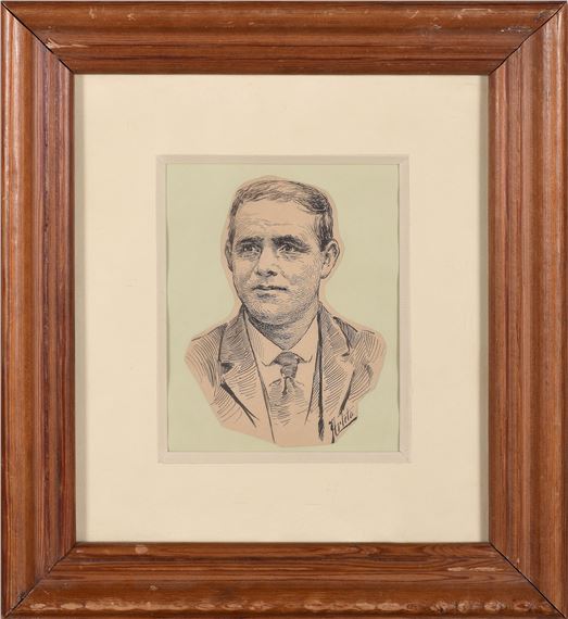 Retrato de José Alfaro Blanco by Aurelio Bibiano de Arteta y Errasti, 1879