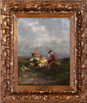 Escena galante - Luis Jiménez y Aranda