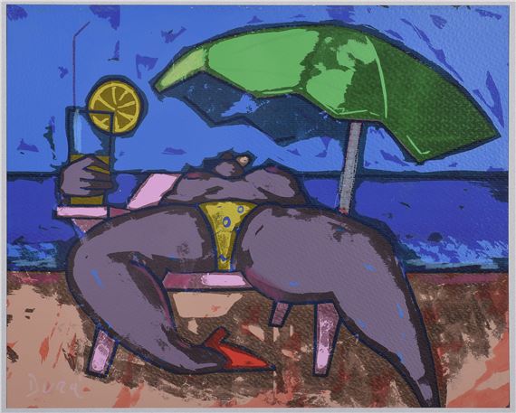 Mujer en la paya - Antoni Durà