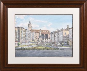 Plaza de la Virgen Blanca - Eduardo Fernandez de Arroyabe