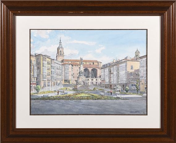 Plaza de la Virgen Blanca - Eduardo Fernandez de Arroyabe