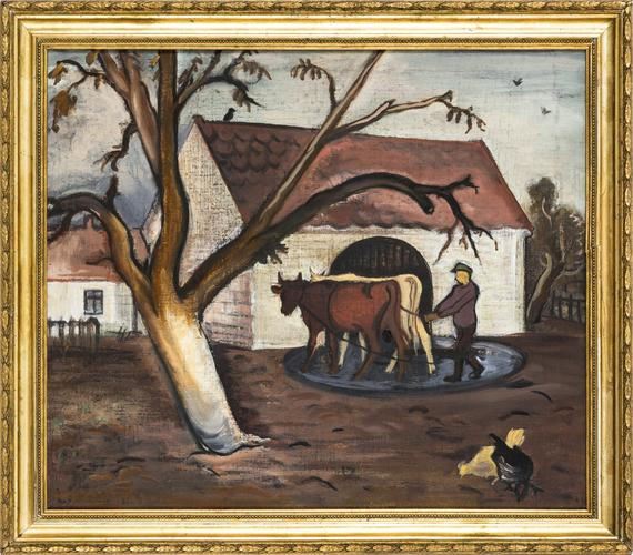 Horse-gin by Vojtěch Sedláček, Created 1923