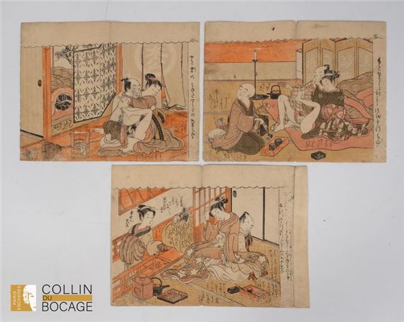 The amorous adventures of Mane'emon by Isoda Koryusai