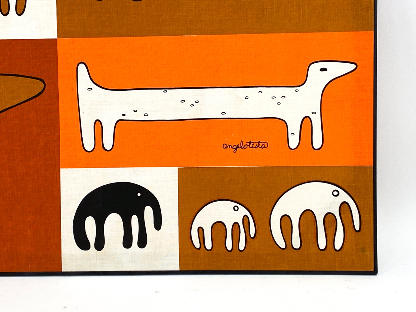 Angelo Testa | Depicts a variety of animals (Circa 1950s) | MutualArt