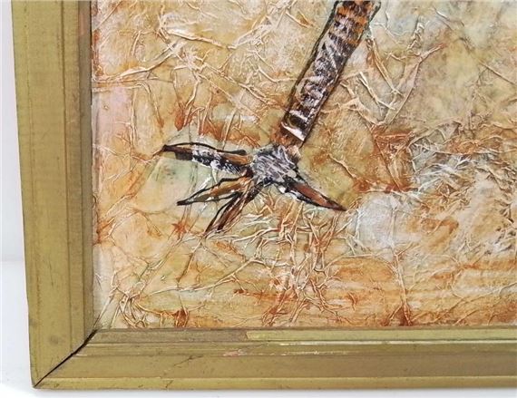 Edith E. Ferullo | Edith Ferullo Rooster Mix Media | MutualArt