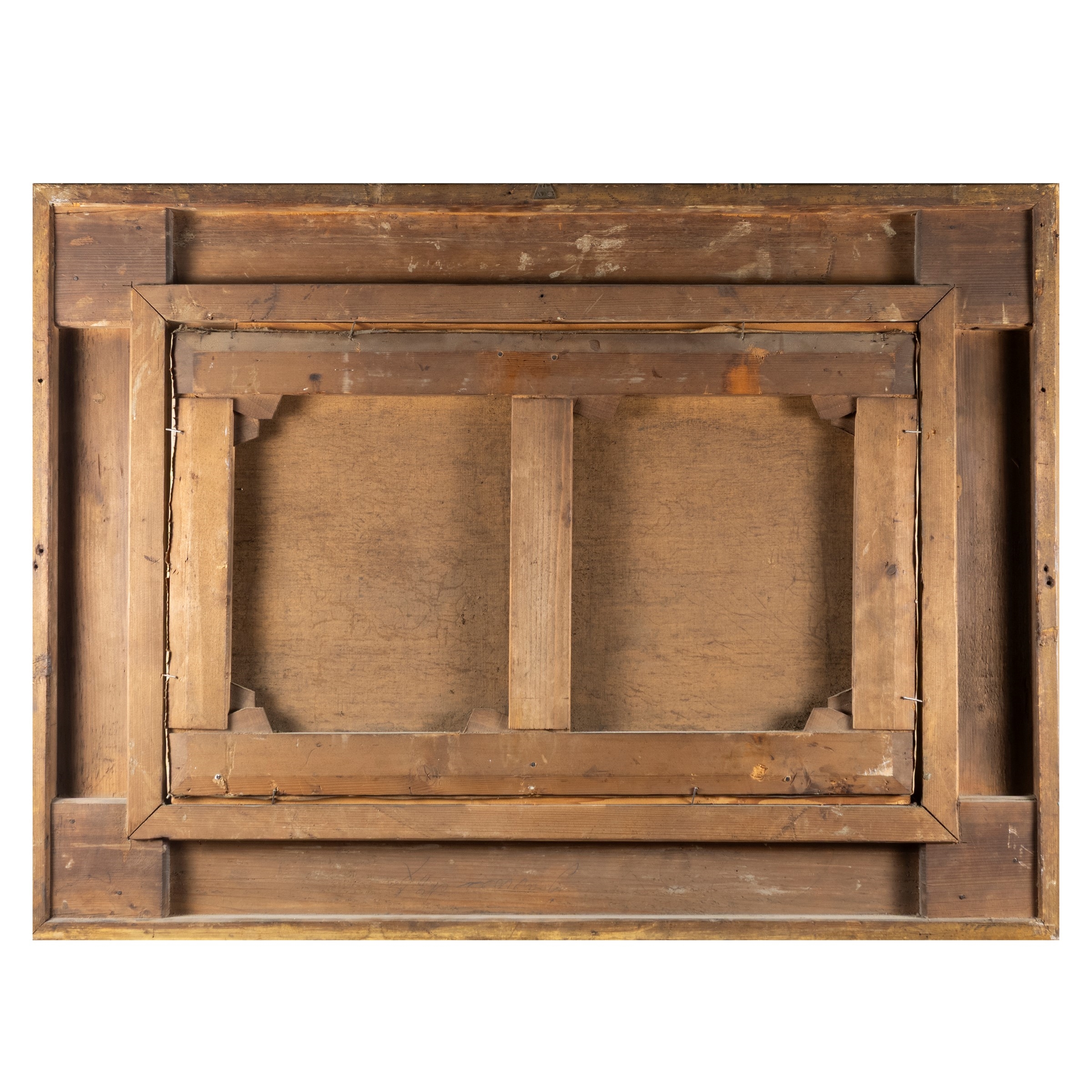 Artwork by Paul-Auguste Godfroy, Merchant ships and steamer in maneuver with a French flag, Made of oil on canvas