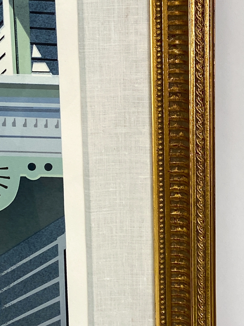 Harry Devlin | Architectural print of the side view of a house | MutualArt