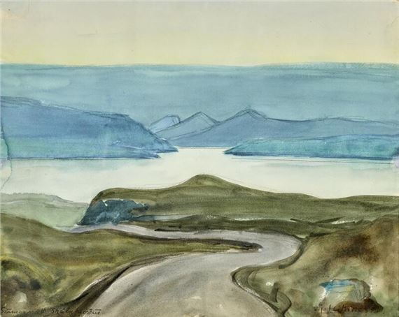 Súmarnátt, Skálafjørður - Sámal Elias Frederik Joensen-Mikines