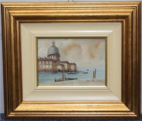 Giorgio Rocca | Venetian Canal scene | MutualArt