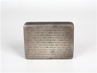 Inflammatory Essays: Shriek When the Pain Hits During Interrogation - Jenny Holzer