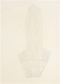 Untitled (bones tree - Leiko Ikemura