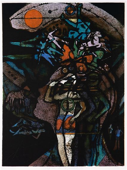 Figurální kompozice - Karel Vysušil