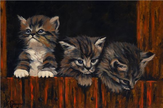Three Kittens by Keith Glasgow