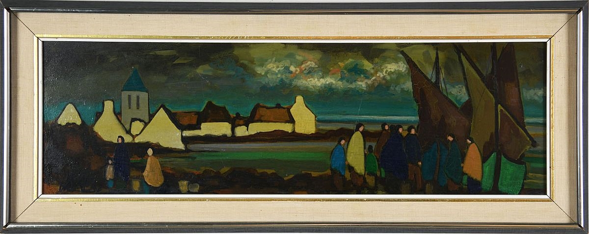 Markey Robinson | Shawlies and Boats | MutualArt