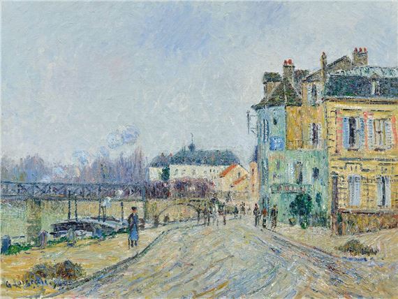 Gustave Loiseau | AU BORD DE LA RIVIERE (Circa 1905) | MutualArt