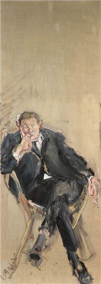 Schriftsteller Dr. Hugo Loetscher - Willy Leopold Guggenheim Varlin