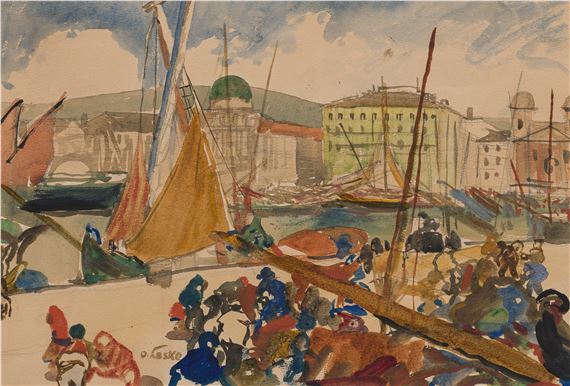 Harbour in the south