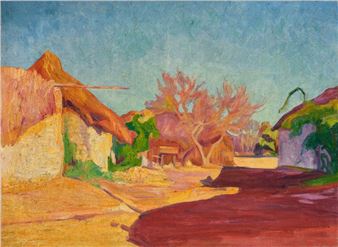 The hamlet - Eugène Boch 