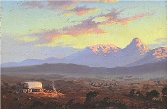 &quot;Wagon in the Glow&quot; - Edward Charles Moore