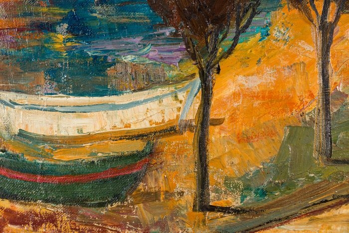 Artwork by Wegener Jürgen, Cadaqués, Made of Oil on canvas